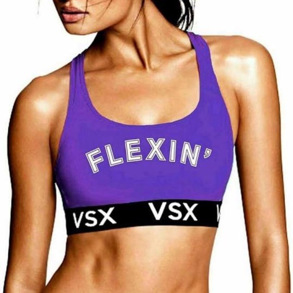 Victorias Secrets The Player Racerback Sport Bra - Picture 1 of 1